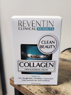 Reventin Collagen Firm & Hydrate Cream Clean Beauty New